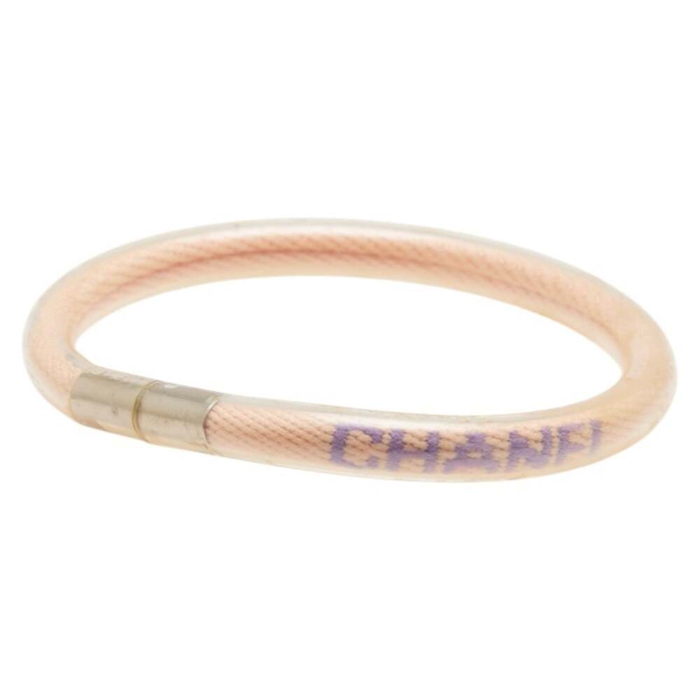 Chanel Bracelet Vinyl Clear And Pink #218711C36B - Picture 1 of 6